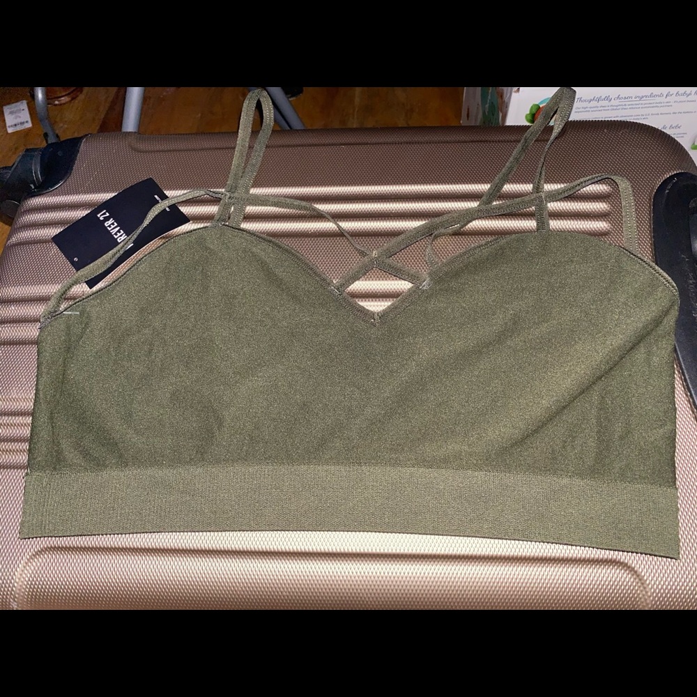 Forever21 Crisscross Sports Bra